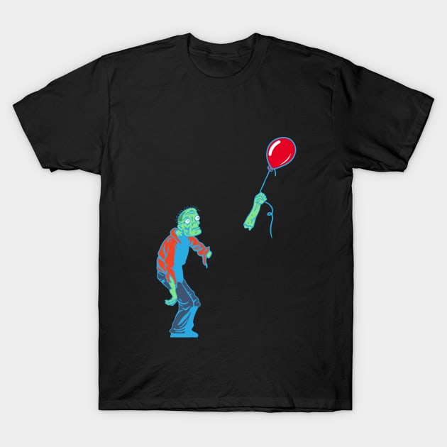 Zombie...Help I Lost my Balloon T-Shirt by ODT